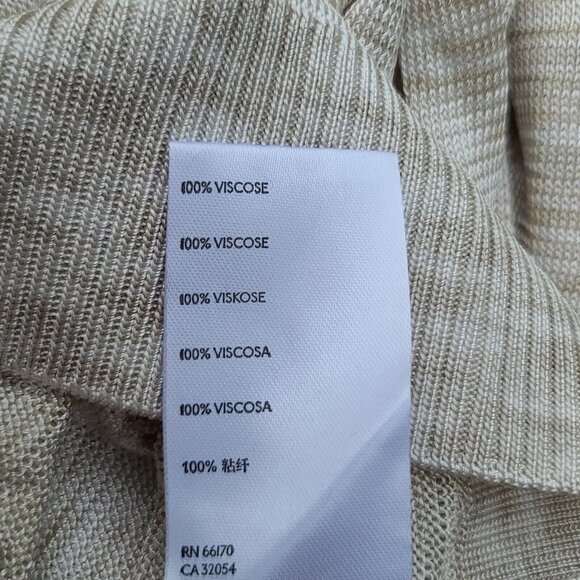 Free People Into The Night LS Tunic Cardigan Sweater S Beige Boho Button NWT - Picture 8 of 10